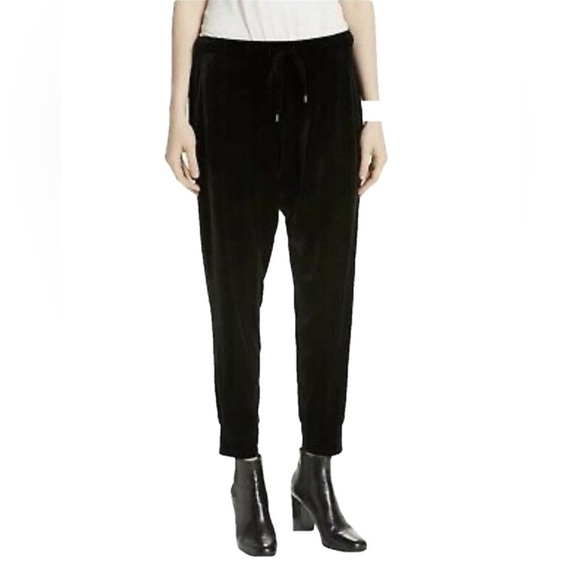 Eileen Fisher Pants - EILEEN FISHER Velvet Joggers Stretch Relaxed fit Sport-Luxe Sarouel‎ sz L